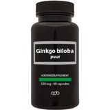 Ginkgo Biloba - Extract - 530 mg - Plantaardige Capsules - 60 Stuks