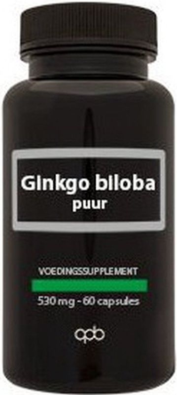 Ginkgo Biloba - Extract - 530 mg - Plantaardige Capsules - 60 Stuks
