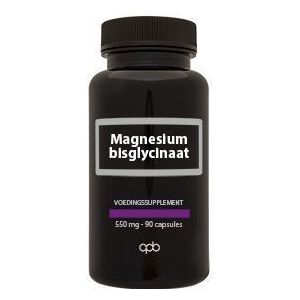 Apb holland Magnesium bisglycinaat 550mg puur  90 Capsules