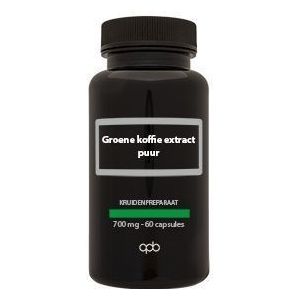 Apb Holland Groene koffie extract 700 mg puur 60 vcaps