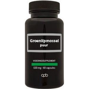 Apb Holland - Groenlipmossel - 550mg - Groenlipmossel Extract - 120 Capsules