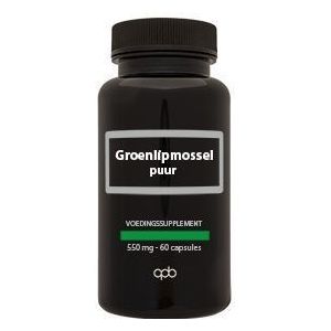APB Holland Natuurlijke Producten Capsules Vitaminen Groenlipmossel 550mg. Puur