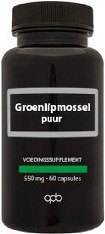 Apb Holland - Groenlipmossel - 550mg - Groenlipmossel Extract - 120 Capsules