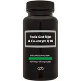 Rode Gist Rijst - Co-enzym Q10 - Kruidenpreparaat - Zwart