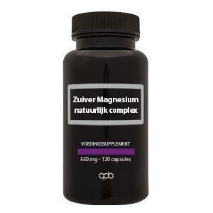 APB Holland Vitaminen en Mineralen Zuiver Magnesium Complex 120Capsules