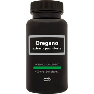 APB Holland - Oregano Extract Puur Forte - Kruidenpreparaat - 600 mg - 27,5% Carvacrol