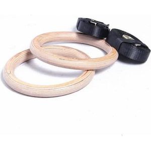 Ptessentials - Gymringen incl. straps - Hout