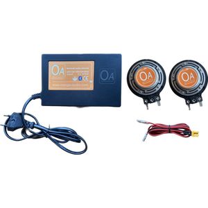 OrangeAudio - Badkamerspiegelaudioset - Wit - Bluetooth - Waterdicht