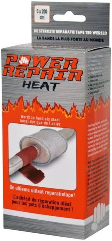 Power Repair Auspuff-Reparaturband Heat 200x5 cm Grau