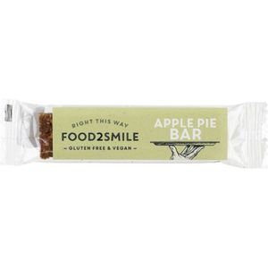 Food2smile Apple pie bar glutenvrij lactosevrij  28 gram