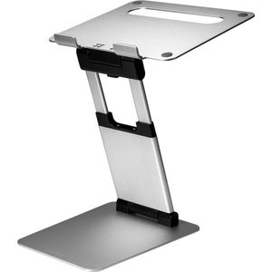 ErgoLine Tall - Laptop Standaard Verstelbaar - Zilver - 17 Inch
