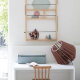 Van Tjalle en Jasper | Spot-nik vloerlamp - Aged Pink | Bouwpakket | MDF (hout) | Roze | E27 fitting | Laser gesneden | Sfeer licht | Sfeervolle verlichting | uniek Dutch Design