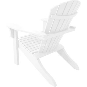 Classic Cabane Muskoka/ Adirondack chair white