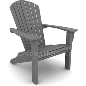 Classic Cabane Muskoka / adirondack chair charcoal
