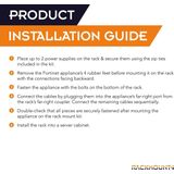 Rackmount.IT RM-FR-T15 rack-toebehoren Montagebeugel