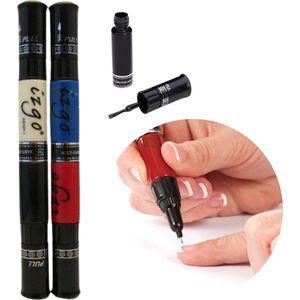 IZGO Naildesign 2 in 1 Nagellak DUO Nail Art Pen Hollandia Set
