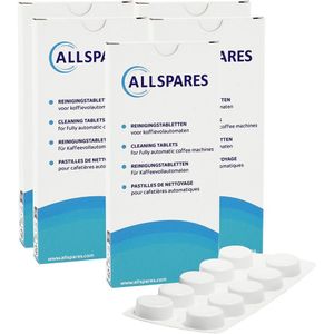 10x Reinigingstabletten geschikt voor DeLonghi DLSC552 / AS00002139 (10st.)