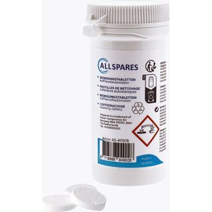 AllSpares Universele Reinigingstabletten (2x 30 St.) voor Koffievolautomaten en thermoskannen