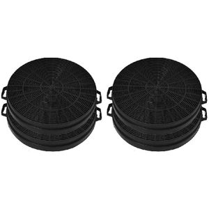 8x Koolstoffilter geschikt voor Zanussi MCFE43 / 9029801520