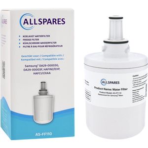 AllSpares Waterfilter geschikt voor Samsung DA29-00003F / DA29-00003G / HAFIN2