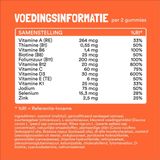 Yummygums - Multivitamine - suikervrij - gummies - vitamine B12, extra D3 en C en Mineralen en zink - vegan - 60 gummies