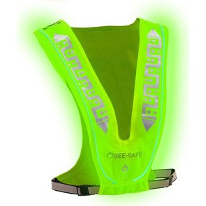 Led Vest - Fluo Geel - USB Oplaadbaar - 360 Graden Verlichting - Lichtgewicht