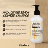 The Insiders Walk on the Beach Seaweed Shampoo 250 ml - Normale shampoo vrouwen - Voor Alle haartypes