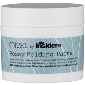 The Insiders - Bossy Molding Paste - Haar Paste - Licht Glanzend - Sterke Hold
