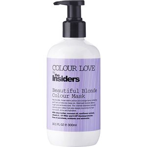 The Insiders - Beautiful Blonde - Haarmasker - Kleurcorrectie - 200ml