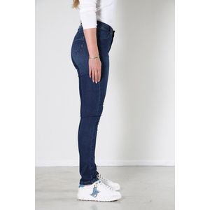 New Star - New Orlean - Dames Slim-fit Jeans - Dark Used