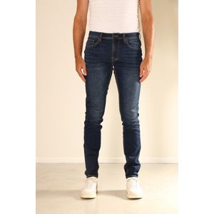 New Star - Lincoln - Heren Tapered-fit Jeans - Dark Stonewash