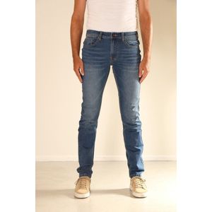 New Star - Lincoln - Heren Tapered-fit Jeans - Stone Used