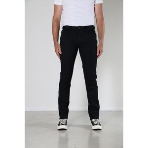 New Star Nyon printed twill black broek heren