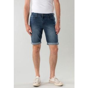 New-Star - 0254jv - Korte Jeans - Blauw - Slim Fit