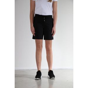 New Star - Denton - Korte Broek - Zwart - 74% Polyamide 26% Elastaan