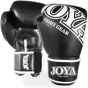 Joya Fightgear - Top Tien - Vechtsporthandschoenen - Zwart/Wit - 14oz