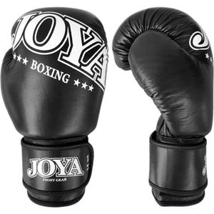 Joya Fight Gear - Boxing Glove New Model Leather - Zwart - 10oz