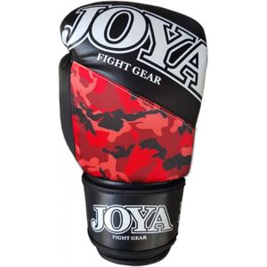Joya Camouflage - Bokshandschoenen - PU - Rood - 10 oz.