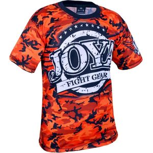 Joya - Camouflage - T-shirt - Rood - Katoen