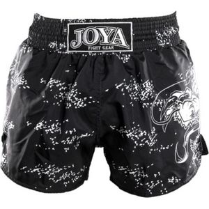 Joya Dragon Kickboks Broekje - Zwart - Wit - XXS