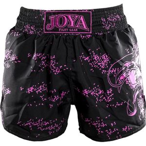 Joya Dragon Kickboks Broekje - Zwart - Roze - XXS