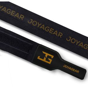 Joya Elasto Deluxe Bandages - 450cm - Zwart met goud