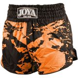 Joya - Splash - Kickboks Broekje - Zwart met Oranje - Junior