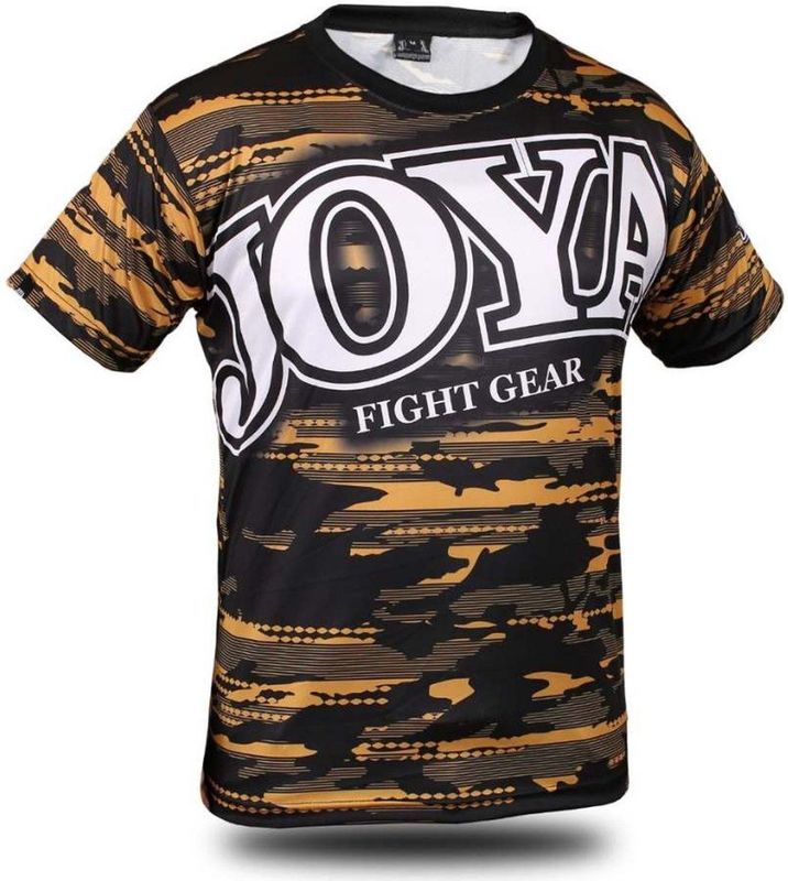 Joya - Camo V2 - Sportshirt - Zwart/Goud - Polyester