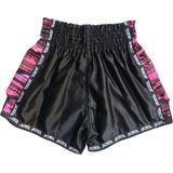 Joya - Camo V2 - Kickboksbroekje - Zwart/Roze