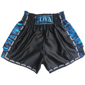 Joya Camo V2 Fightshort - Kickboksbroekje - Blauw - S