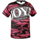 Joya - Camo V2 - Sportshirt - Zwart/Roze - Polyester