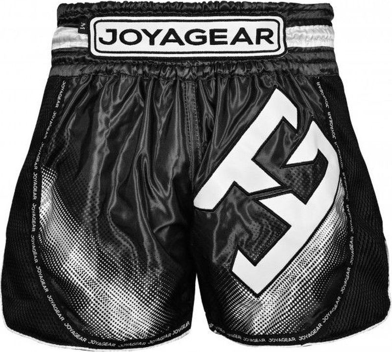 Joyagear Evolution Kickboksbroekje - Zwart/Wit