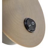 QAZQA Karin - Wandlamp - Brons - 1 Licht - Voor Binnen