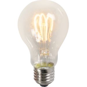 LUEDD E27 LED gedraaide filament lamp A60 helder 3W 210 lm 2200K